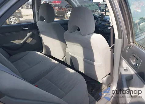 2004 Honda Civic Ex из США, поврежденный, VIN 2HGES26744H535254